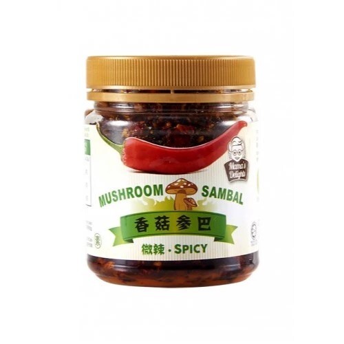 Clearance Sale Exp: 26/2/2027 Mama's Delights Mushroom Sambal (200gm) Halal Clearance Sale Exp: 26/2/2027 Mama's Delights Mushroom Sambal (200gm) Halal